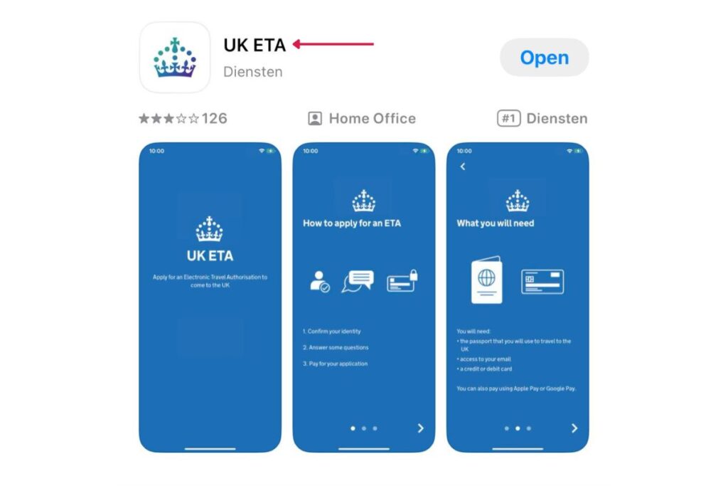oficjalna aplikacja UK ETA jak złożyć wniosek
